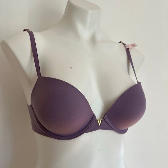 LOVE CLOUD LINED PLUNGE push up BRA - Picture 2 of 7